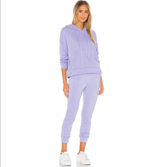 Free People x FP Movement Work It Out Lilac Sweats - Picture 2 of 10
